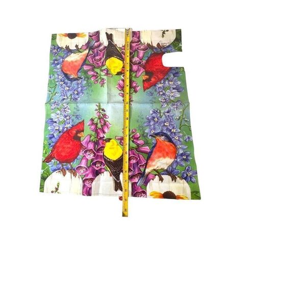 Spring Mailbox Cover Fence Post Birds Spring Magnetic Cardinal Bluebird Flowers - Picture 4 of 7